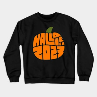 Halloween 2023 Pumpkin Crewneck Sweatshirt